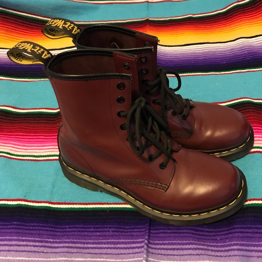 Cherry Red Dr. Martens